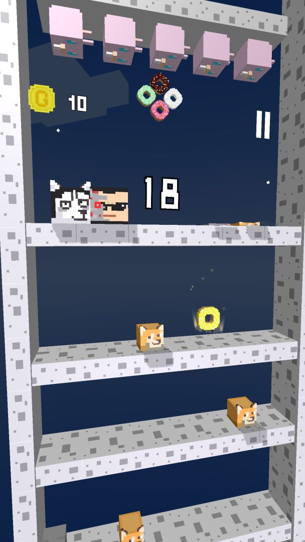 二哈下楼记游戏截图