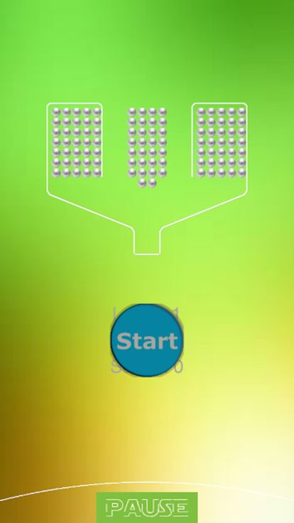 100 Ping Pong Balls-Fall Catch游戏截图