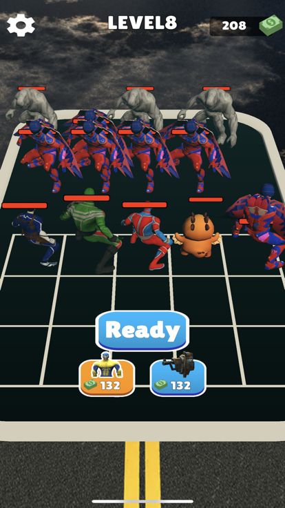 合并大师:蜘蛛超级英雄游戏截图