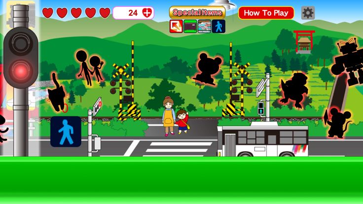 Railroad Crossing Train游戏截图