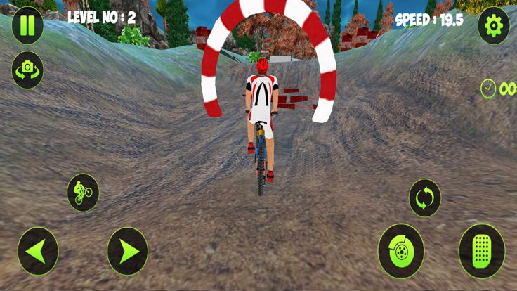 越野 小轮车 循环 赛车 游戏游戏截图