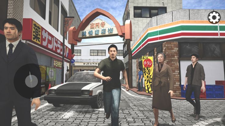 东京驾驶模拟 : 商店街逃脱 3D游戏截图