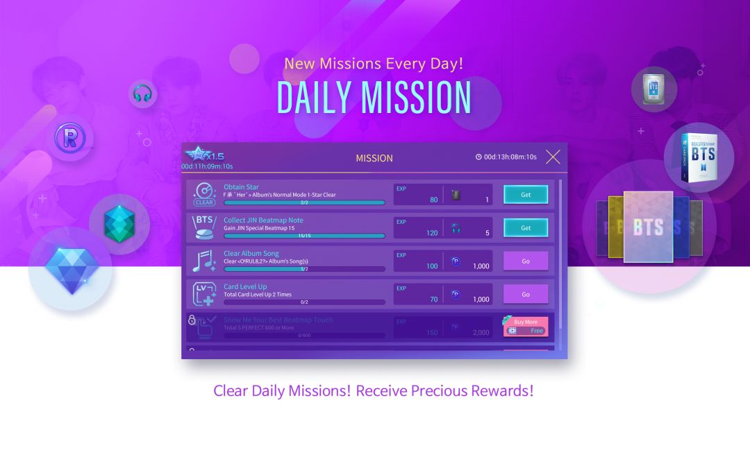 SuperStar BTS游戏截图