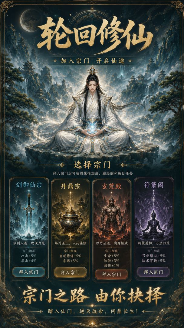 轮回修仙游戏截图