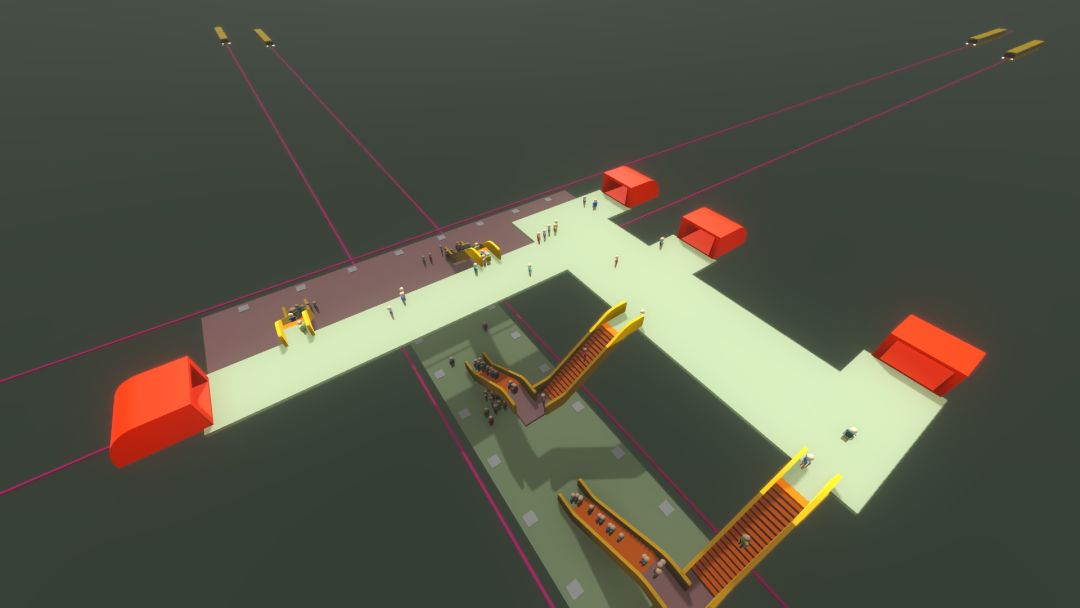 地铁站设计师游戏截图