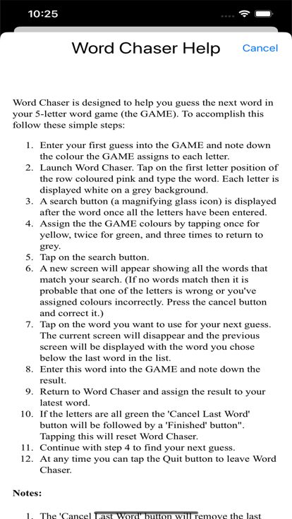 Word Chaser游戏截图