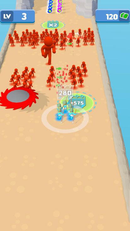 Hard War Run游戏截图