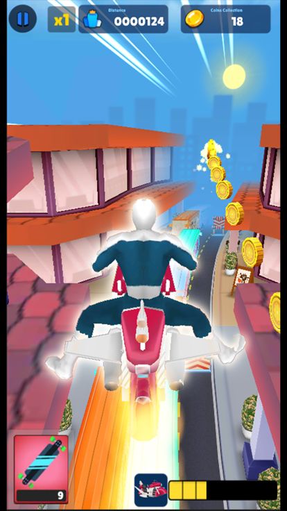 Superhero Subway Runner游戏截图