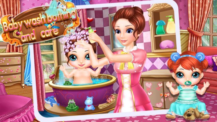 Newborn Baby Bath Care游戏截图