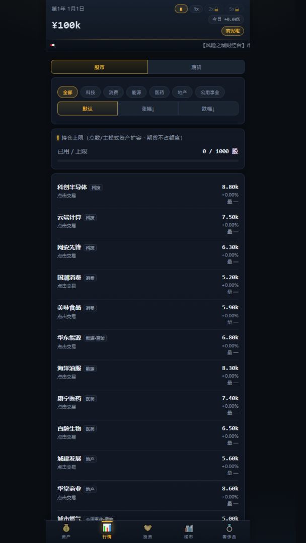 风险人身游戏截图