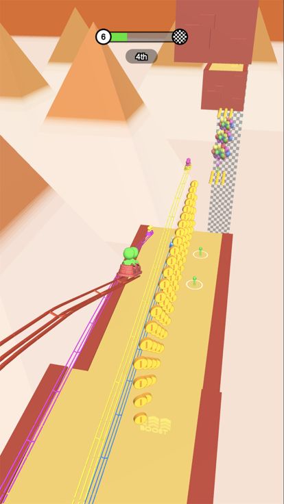 Rolly Rails 3D游戏截图