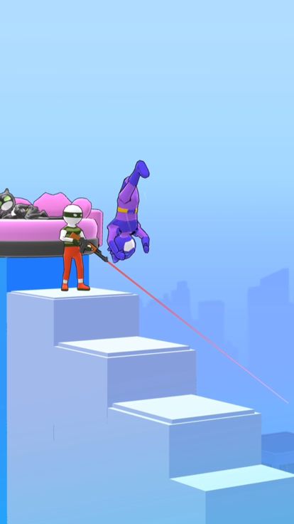 Hero Ragdoll Hop: Get Higher!游戏截图