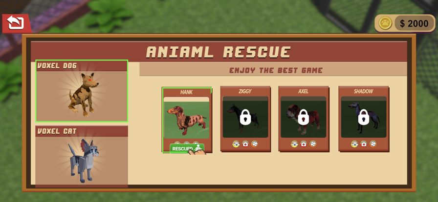 Craft Animal Rescue Shelter 3D游戏截图