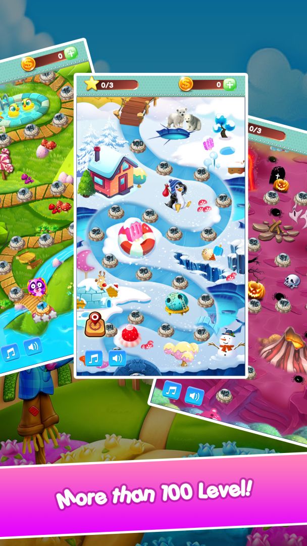 糖果消消乐 呆萌版游戏截图