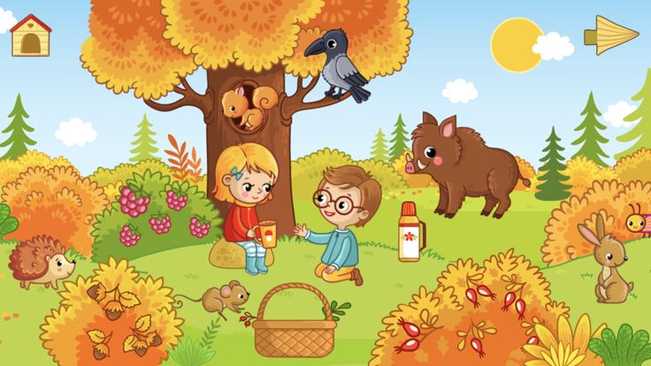 Toddler animal puzzle games!游戏截图