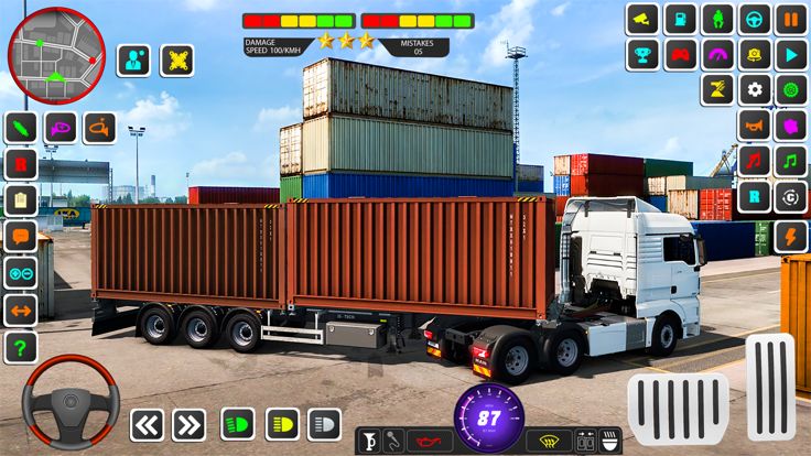 Offroad Truck Driving Game 3D游戏截图