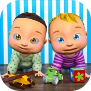 双胞胎新生儿护理游戏icon