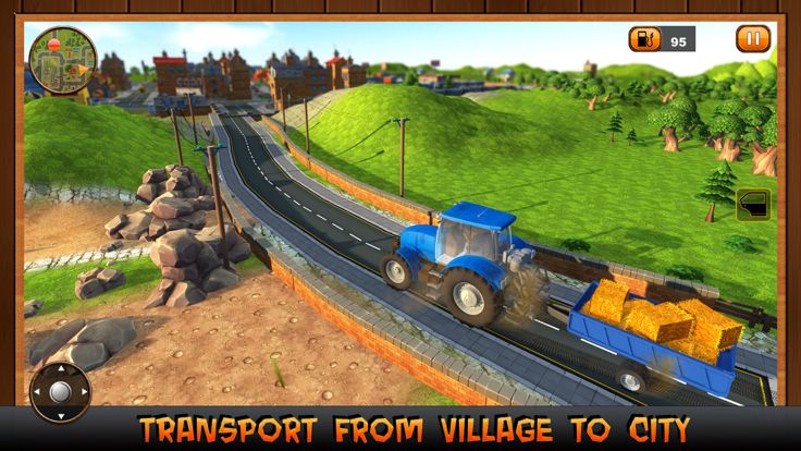 Farm- Tractor Driver Simulator 2017游戏截图