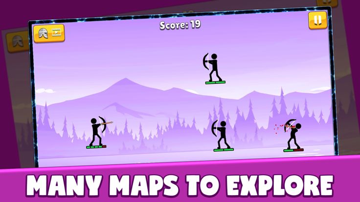 Stickman Archer: Stick Fight游戏截图