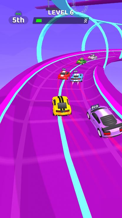 Thumb Car Drift: Speed Stars游戏截图