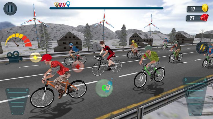 自行车特技：小轮车自行车游戏游戏截图
