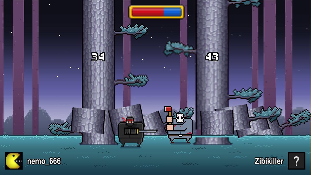 Timberman游戏截图