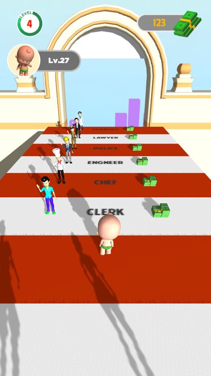Parents Master 3D -Rich Runner游戏截图