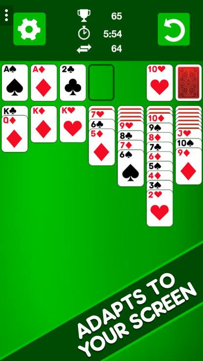 Solitaire Free - classic card game游戏截图