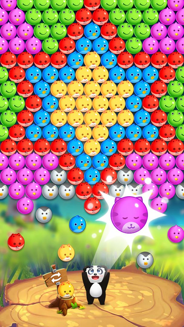 宠物泡泡龙游戏截图