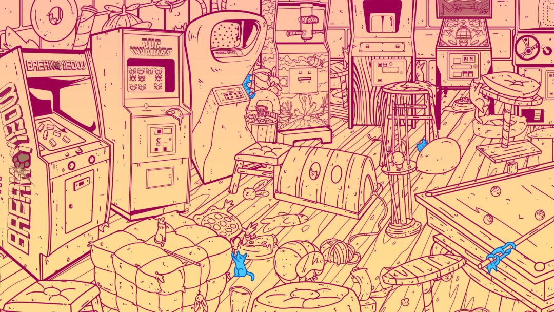 An Arcade Full of Cats游戏截图