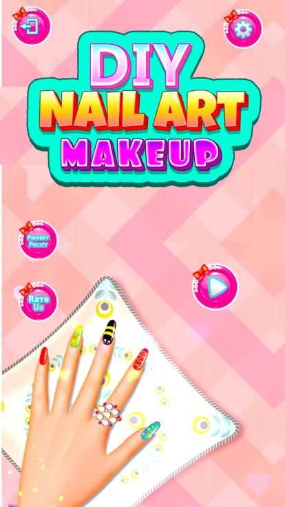 DIY美甲化妆游戏游戏截图