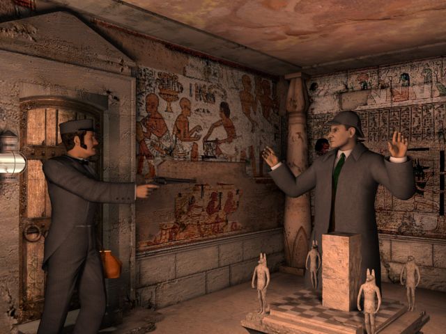 Sherlock Holmes: The Mystery of the Mummy游戏截图