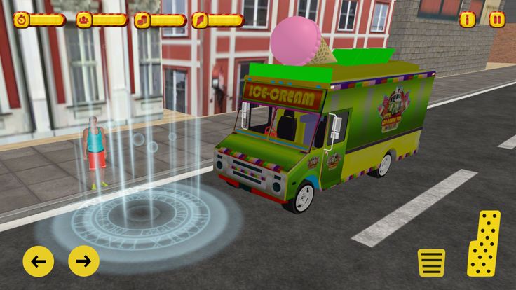Summer Ice Cream Delivery Van游戏截图