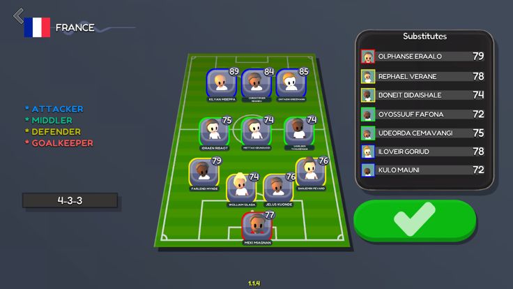 Super Arcade Soccer MOBILE游戏截图