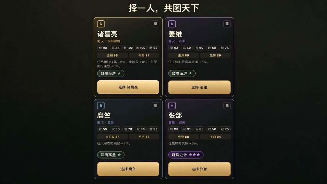 三国群雄十策游戏截图