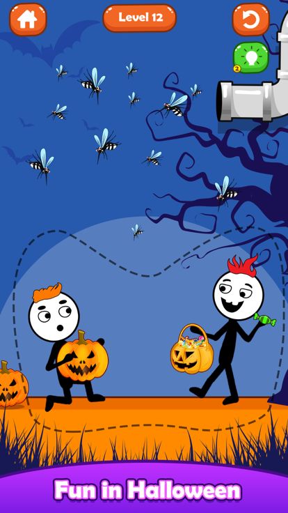 Stickman Story: Draw 2 Save游戏截图