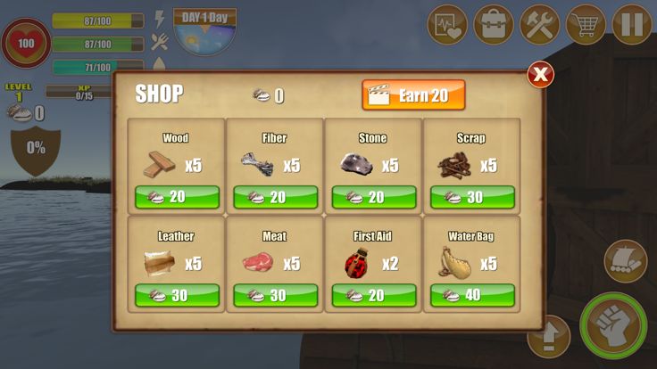 Alone in a Raft游戏截图