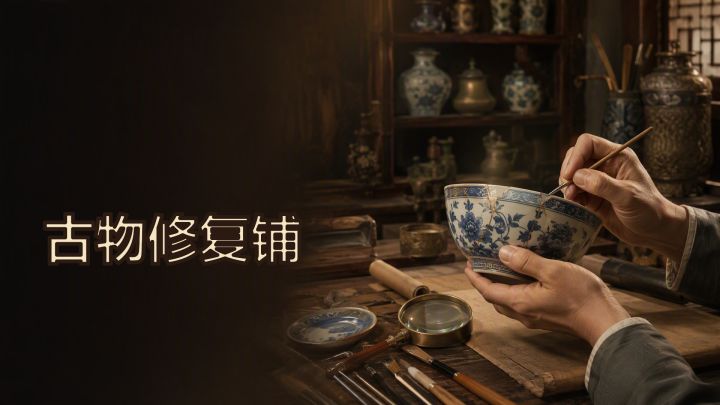 古物修复铺 封面
