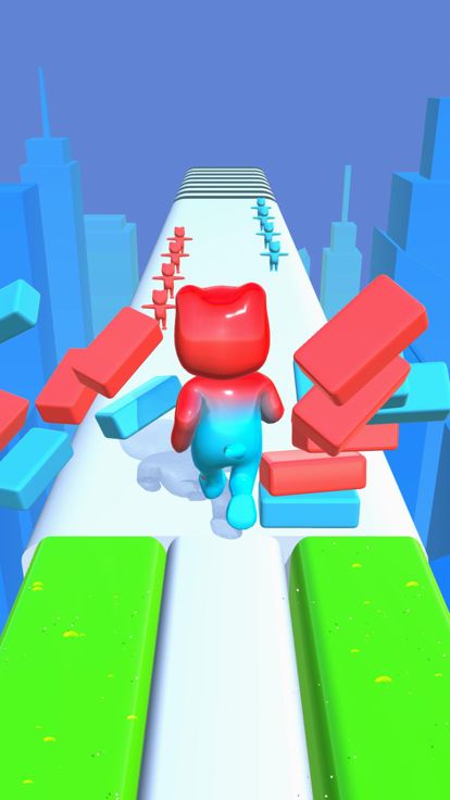 Gummy Merge Runner游戏截图