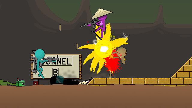 Boring Man - Online Tactical Stickman Combat游戏截图