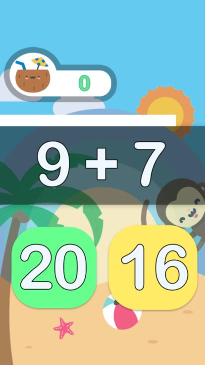 Summer Math - 1st Grade游戏截图