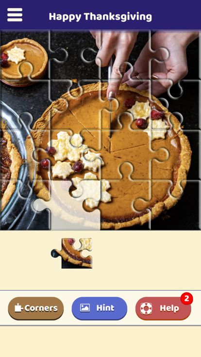 Happy Thanksgiving Puzzle游戏截图