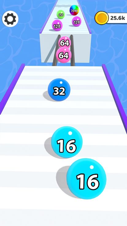 Number Ball Race & Merge 3D游戏截图