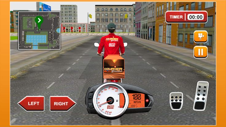3D Courier Boy Simulator - Best courier, postal service and rider simulation game游戏截图