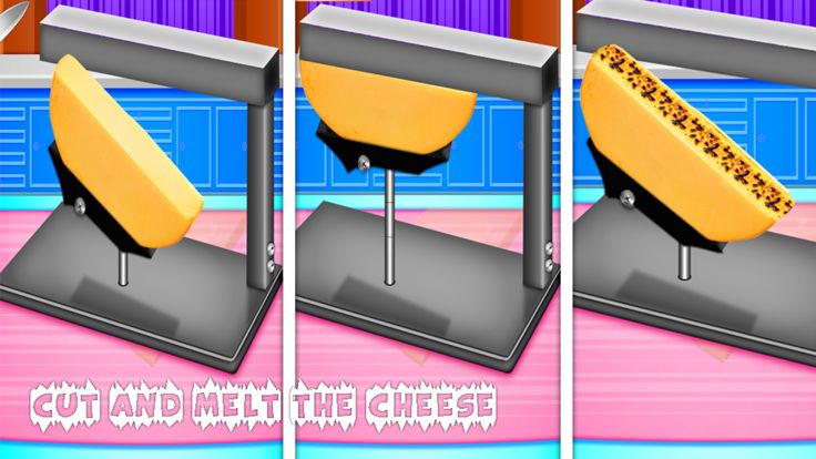 Melted Wheel Of Cheese Foods!游戏截图