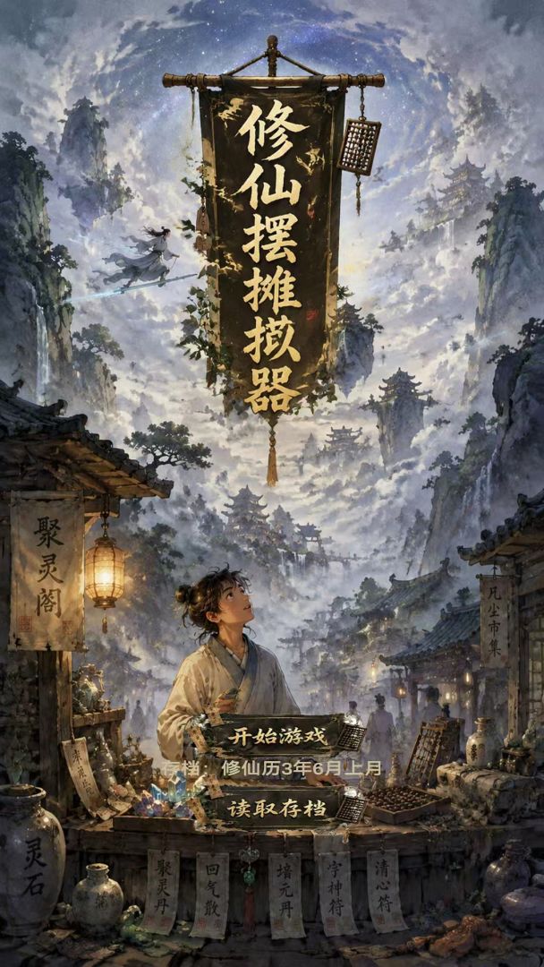 修仙摆摊模拟器游戏截图