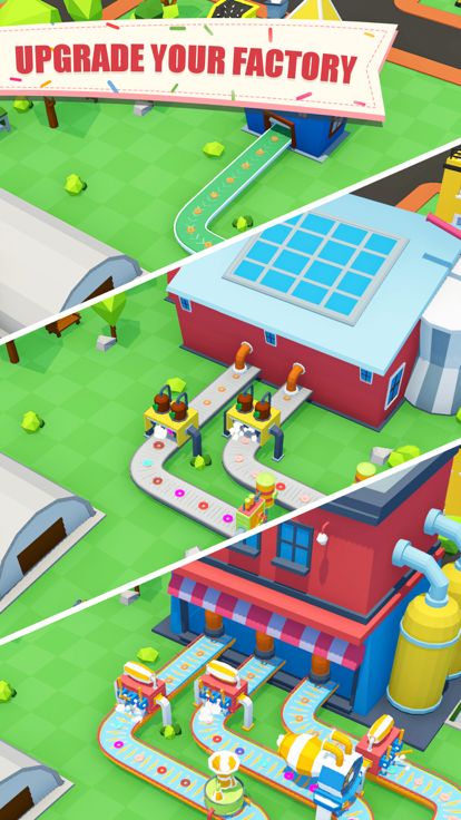 空闲甜甜圈工厂游戏截图