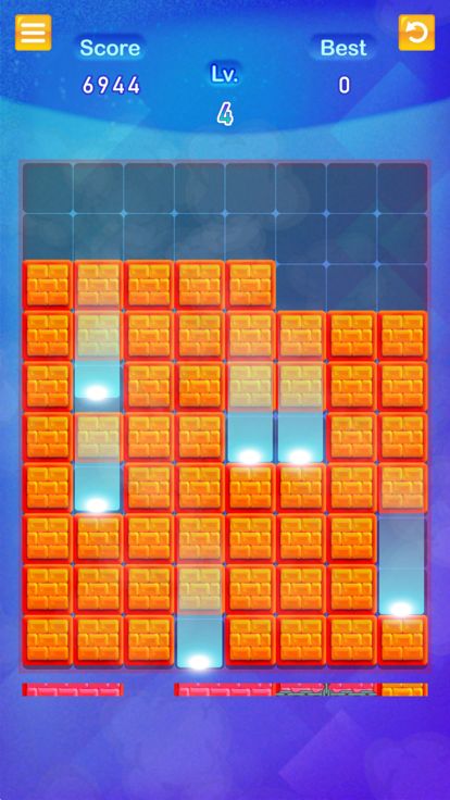 Slide Block Puzzle funny games游戏截图