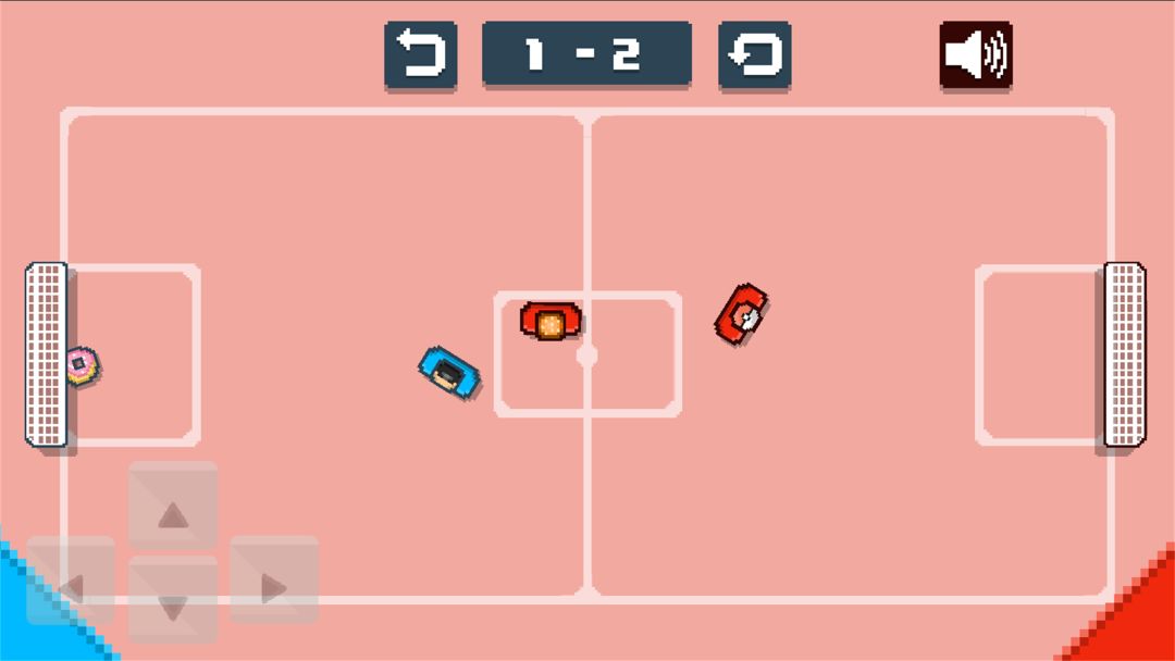 像素足球游戏截图