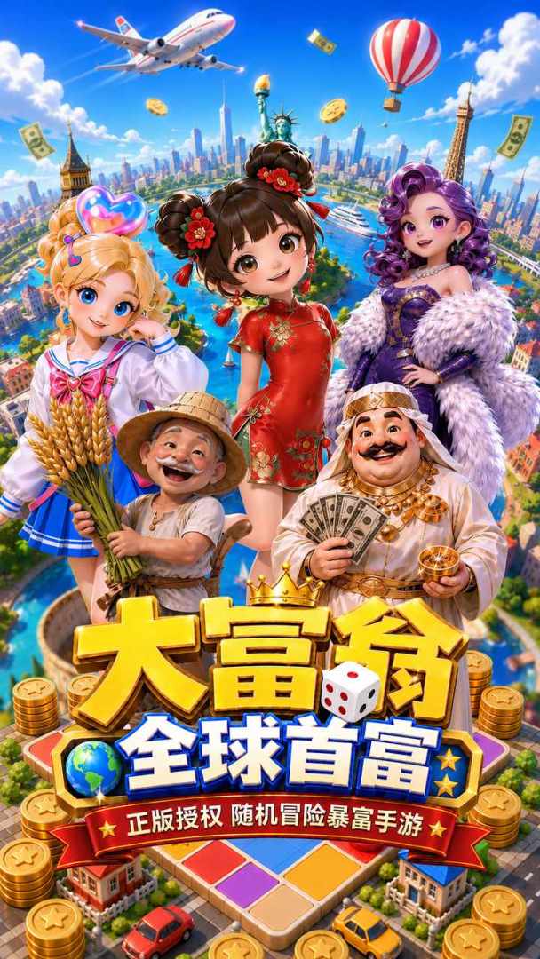 大富翁：全球首富游戏截图
